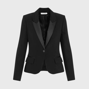 Anne Fontaine Black Tuxedo Jacket-Size 40 (6-8)
